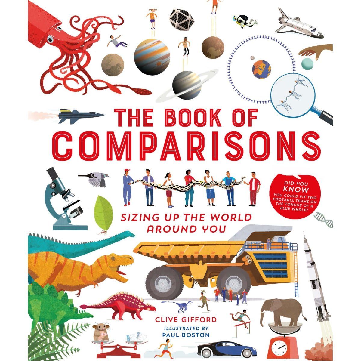 The Book of Comparisons by Clive Gifford - Book