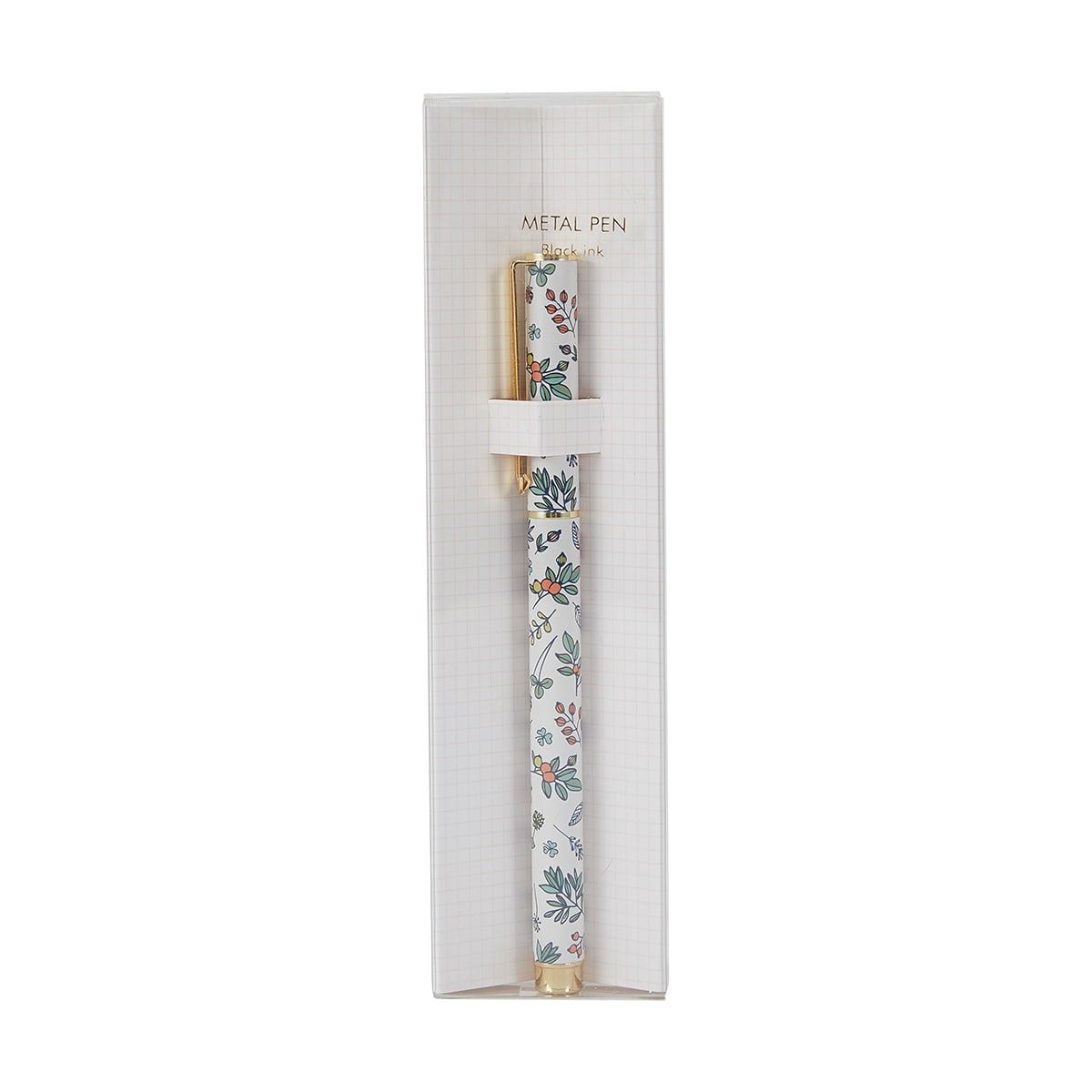 Metal Pen - Botanical