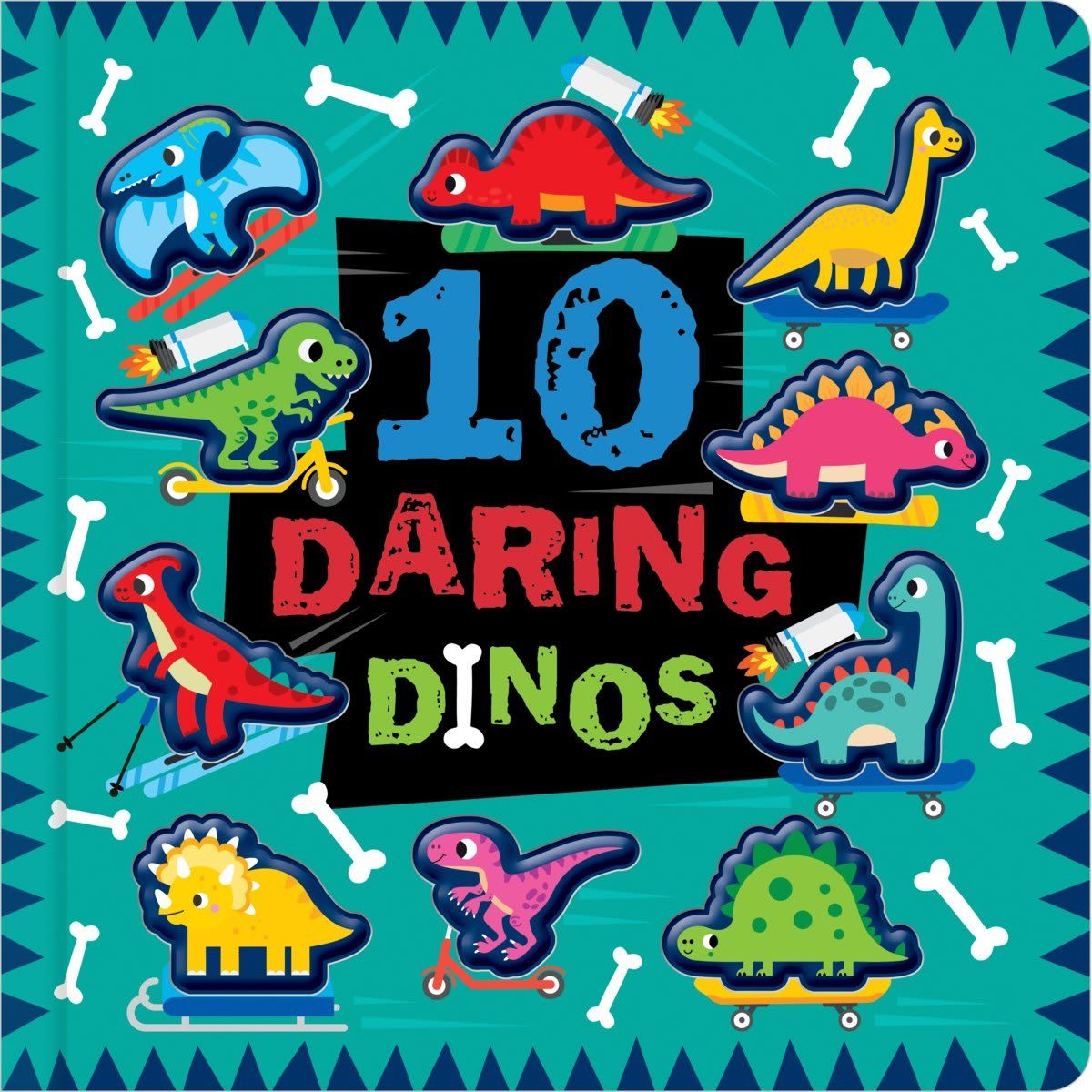 10 Daring Dinos by Cara Jenkins - Book