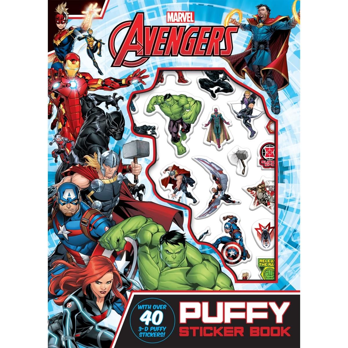 Marvel Avengers: Puffy Sticker Book (Featuring Dr. Strange)