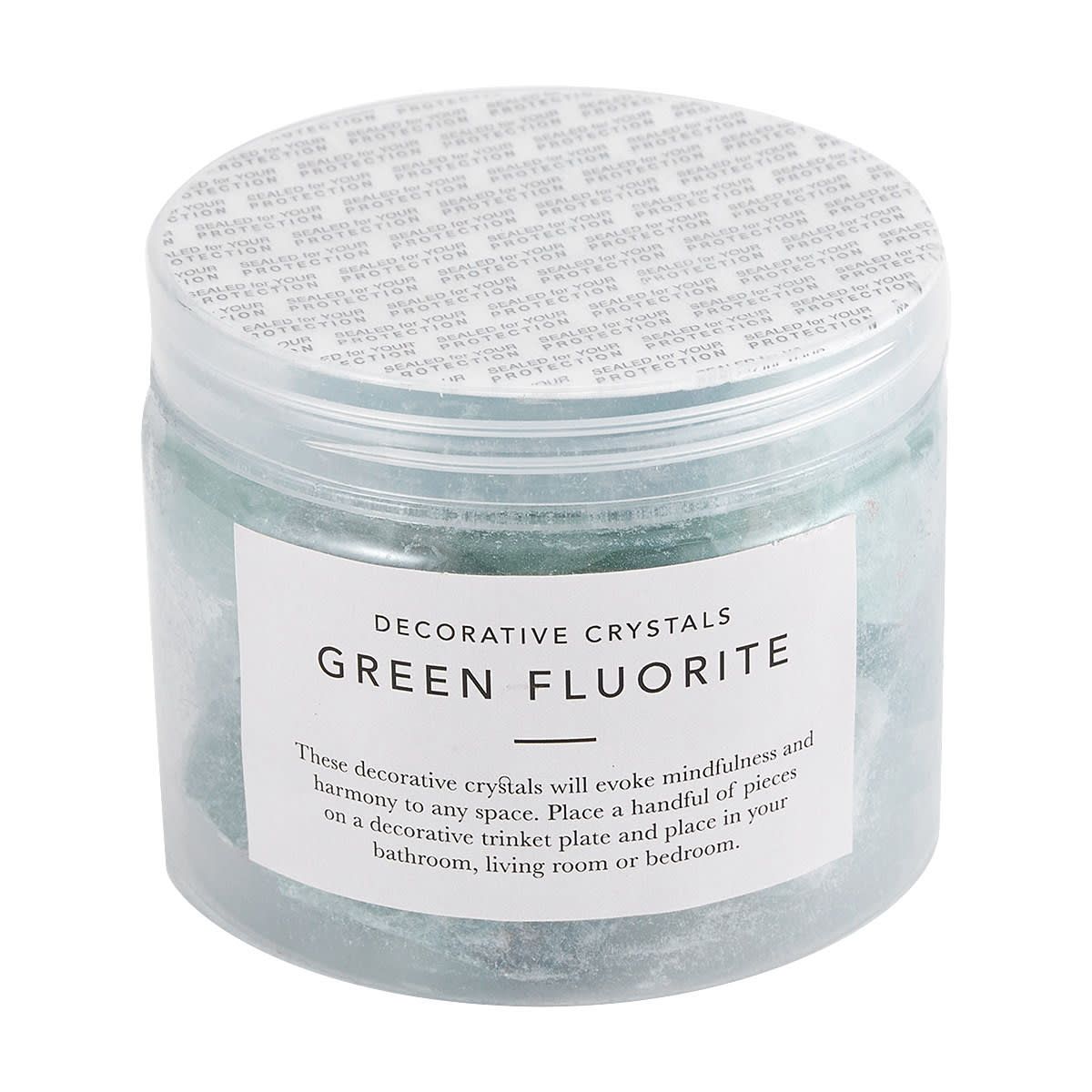 Green Fluorite Decorative Crystals