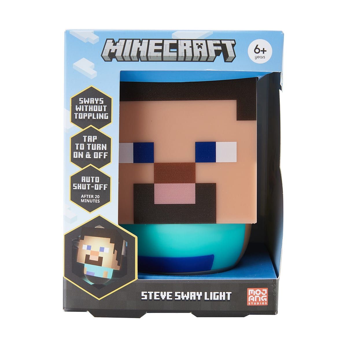 Minecraft Steve Sway Light