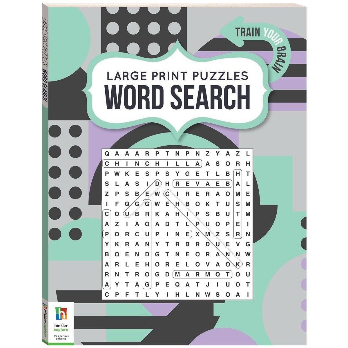 Word Search: Large Print Puzzles - Book 1