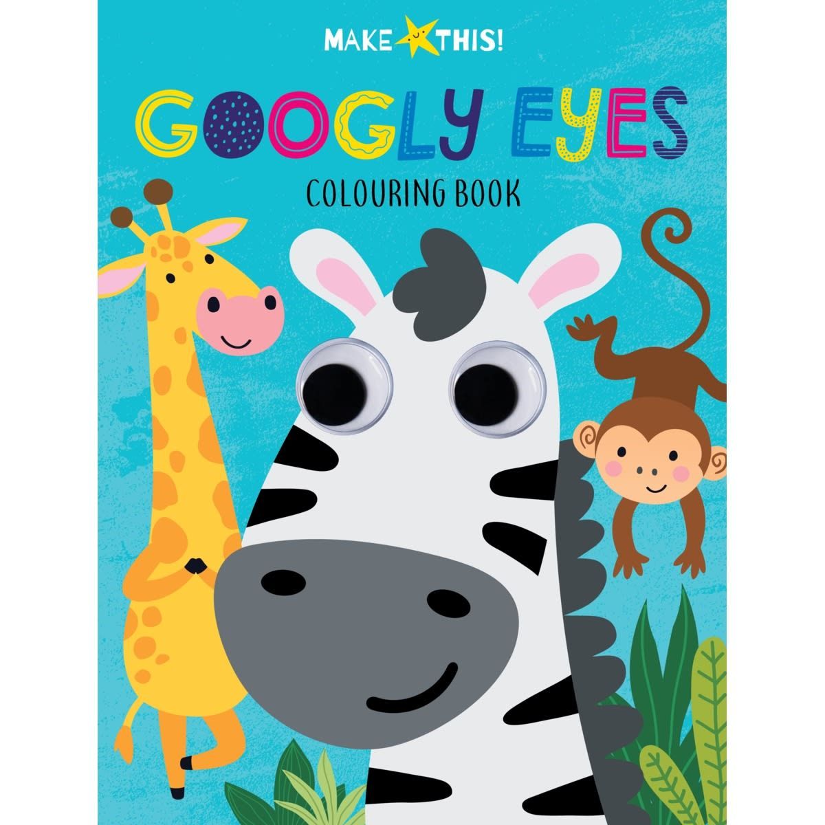 Make This! Googly Eyes Colouring Book