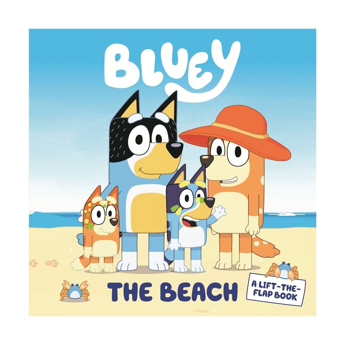 Bluey: The Beach A-Lift-The-Flap Book