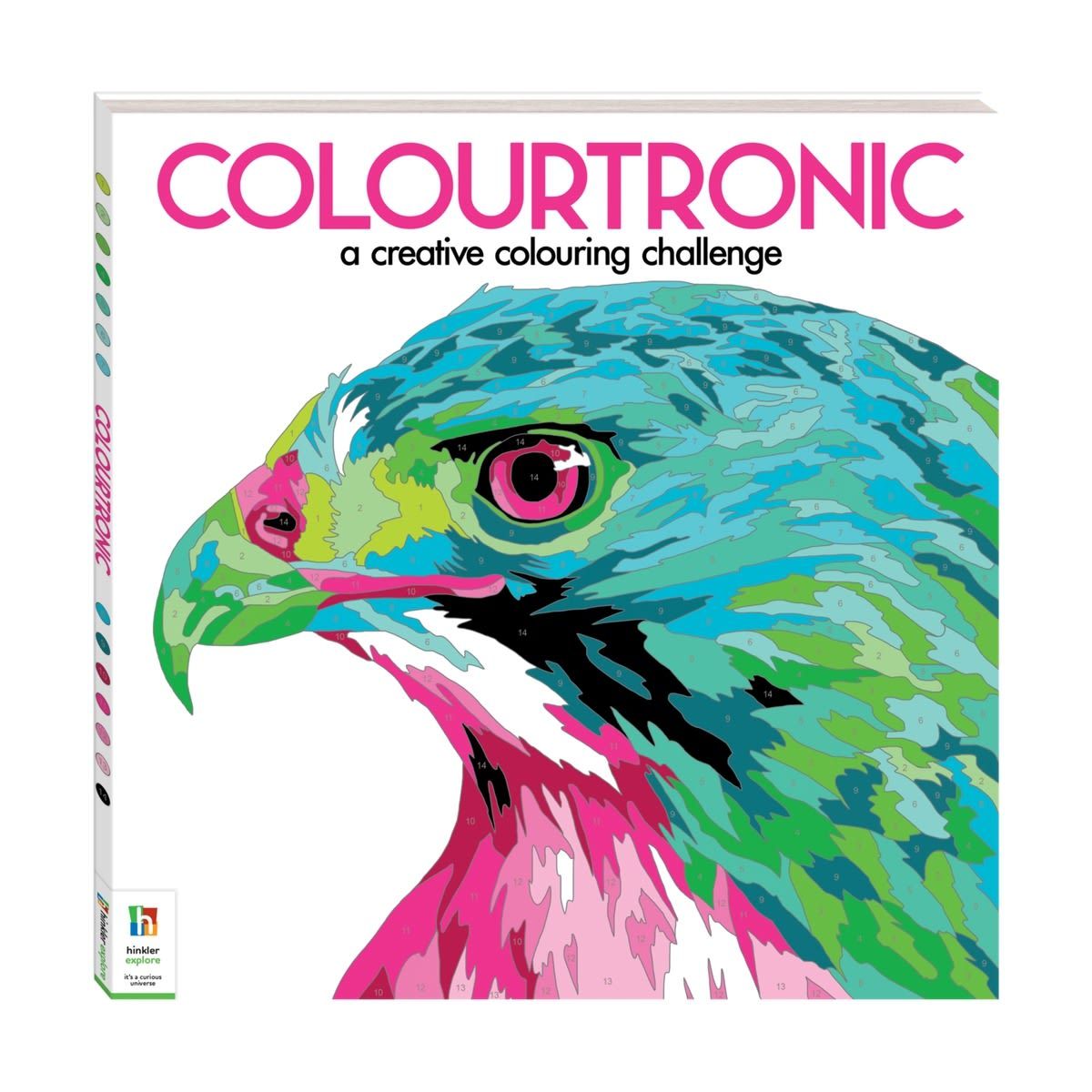 Colourtronic: A Creative Colouring Challenge - Book