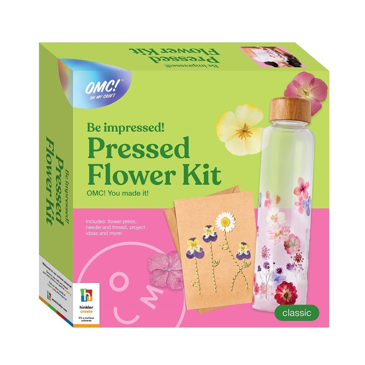 OMC! Oh My Craft Be Impressed Pressed Flower Kit