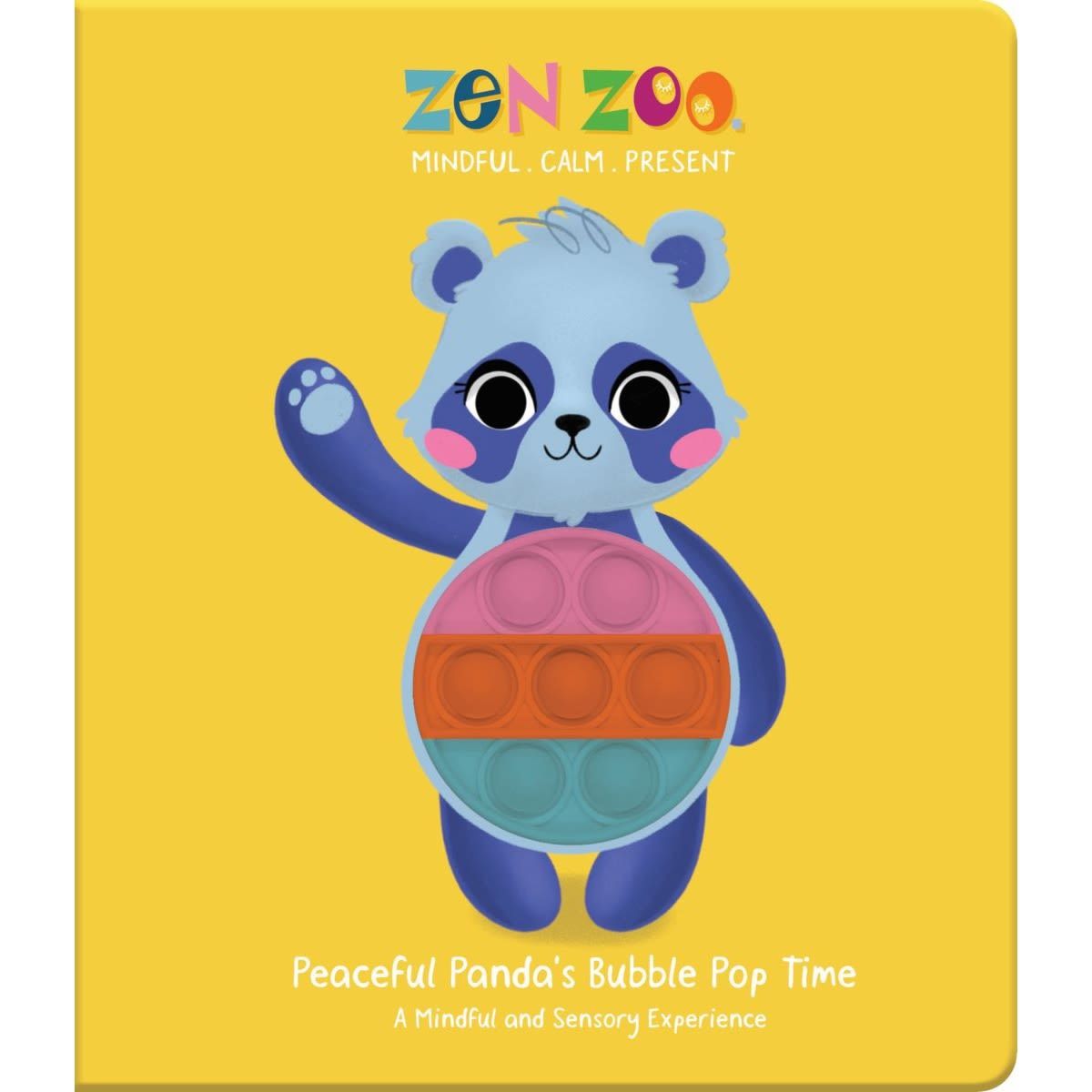 Zen Zoo Peaceful Panda's Bubble Pop Time - Board Book