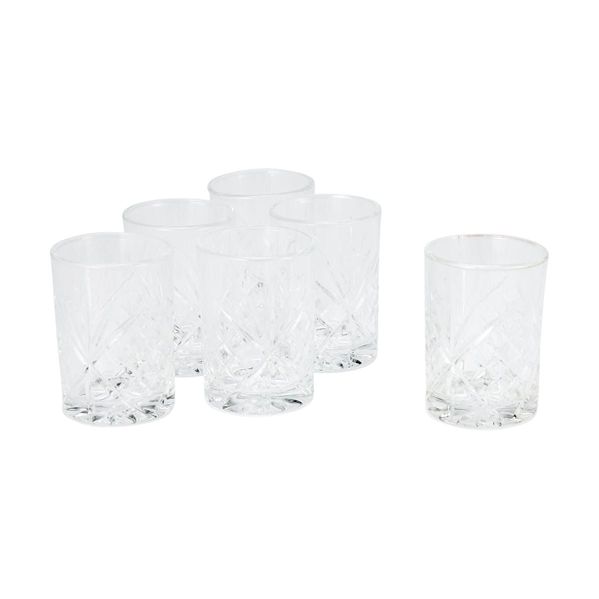 6 Bond Shot Glasses