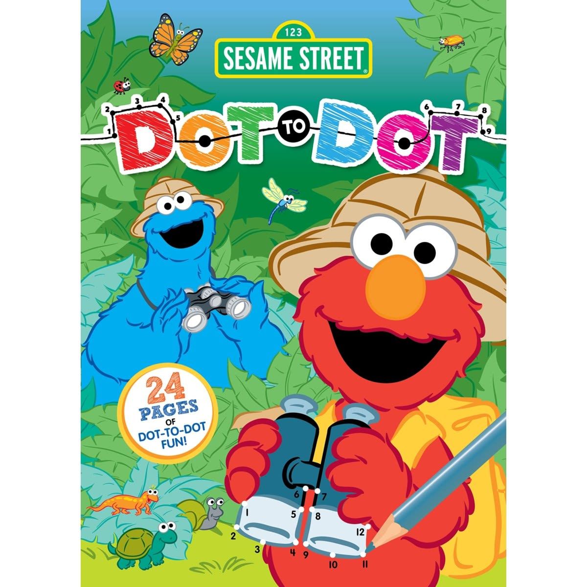 123 Sesame Street: Dot-to-Dot - Book