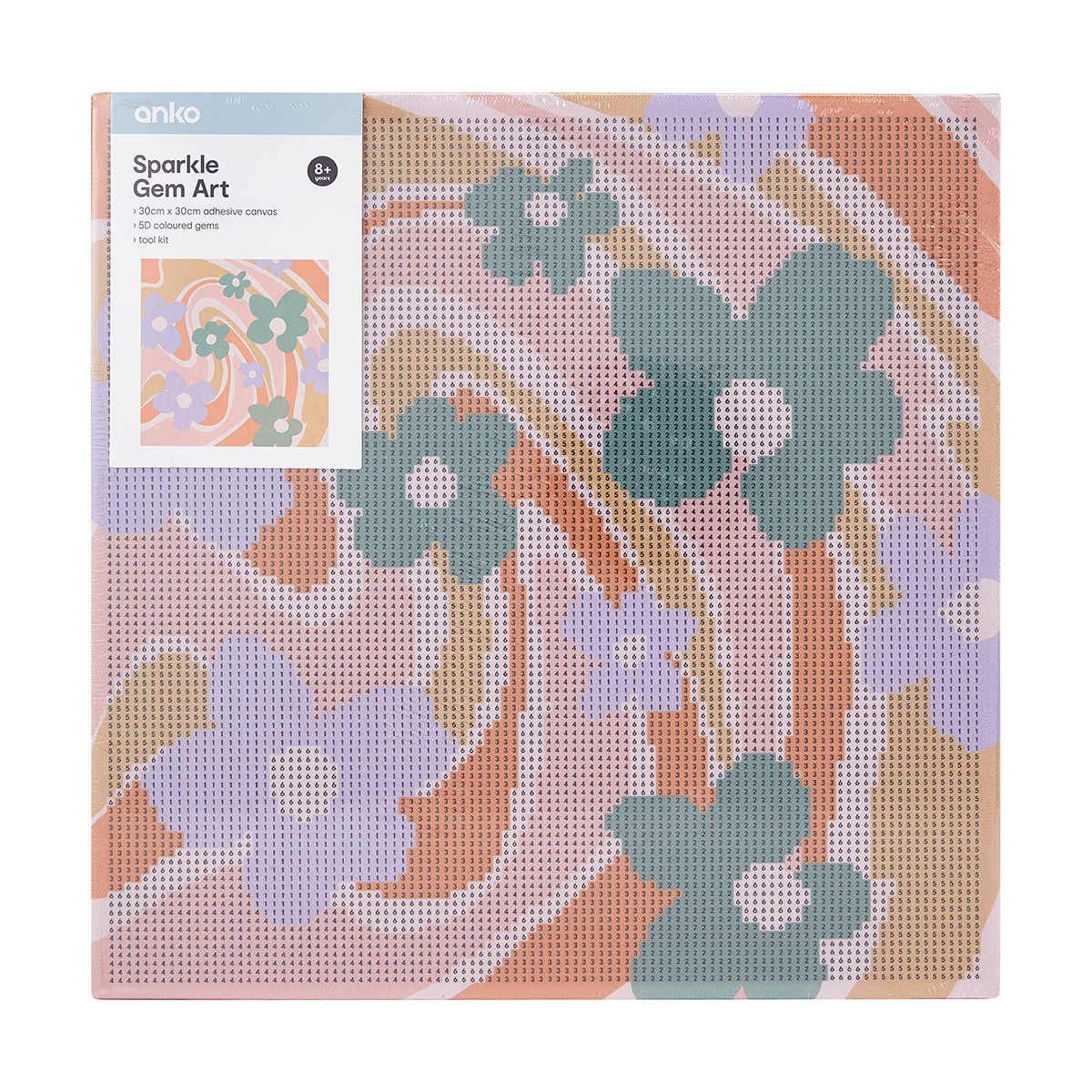 Sparkle Gem Art Canvas