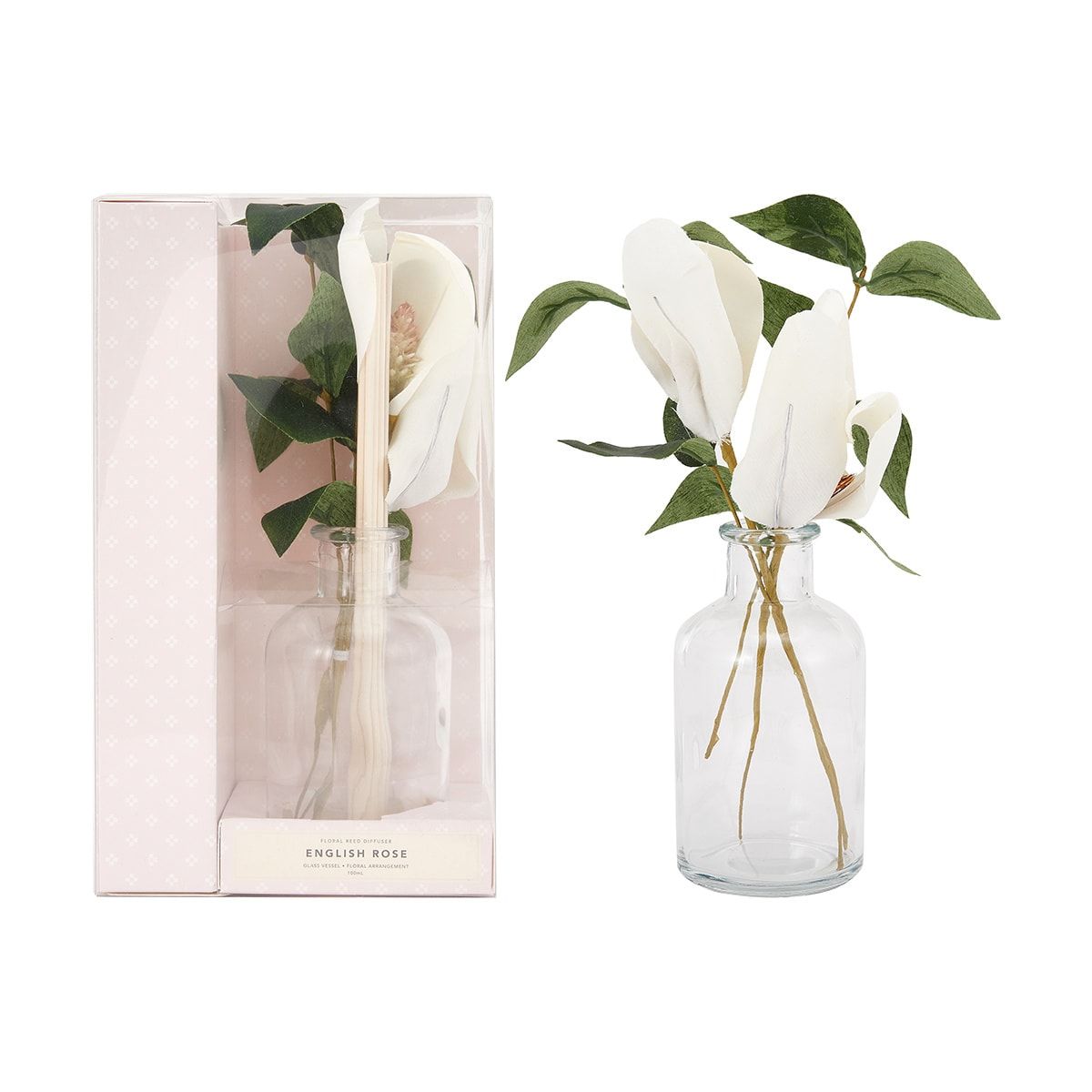 English Rose Floral Reed Diffuser 100ml