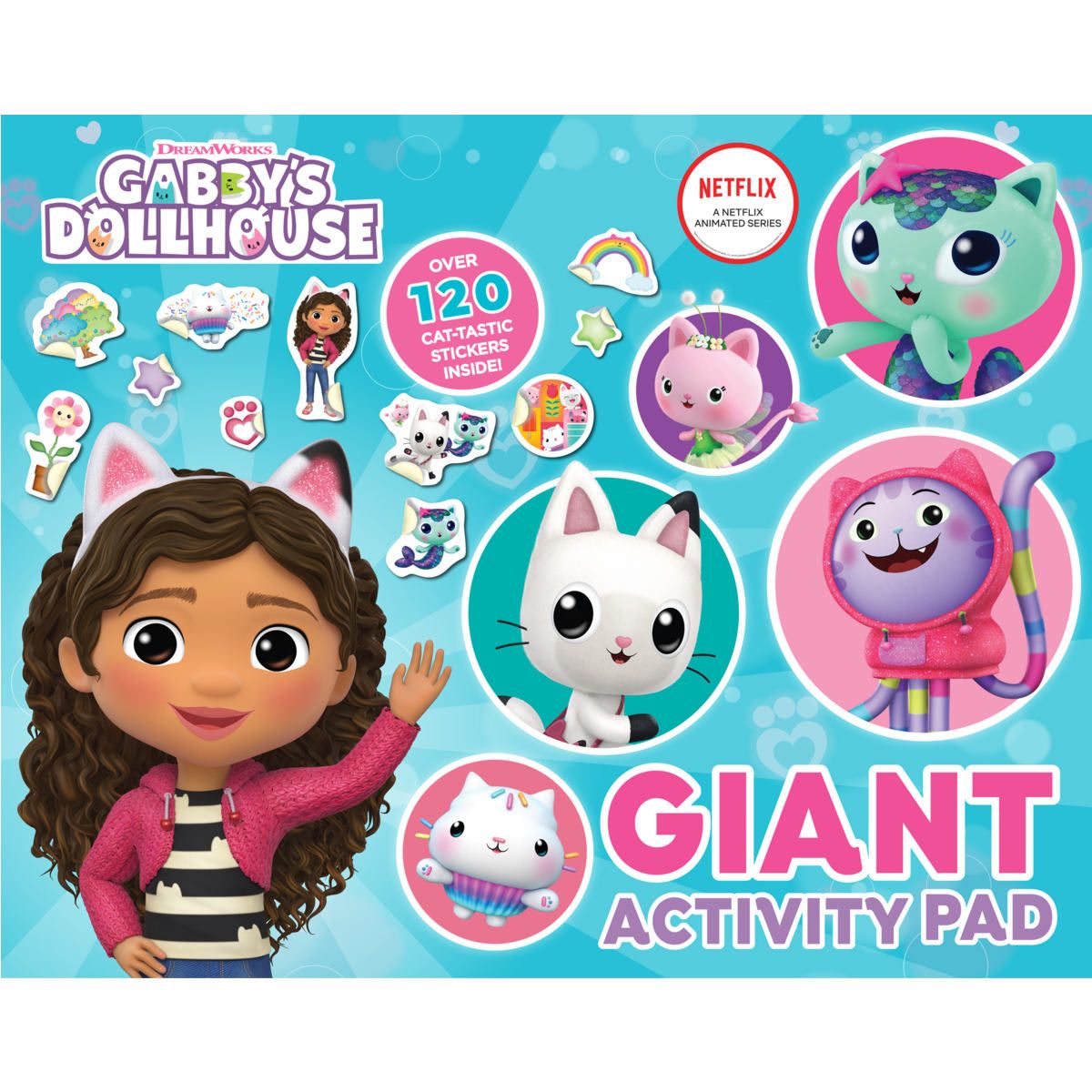 Gabby's Dollhouse Giant Activity Pad