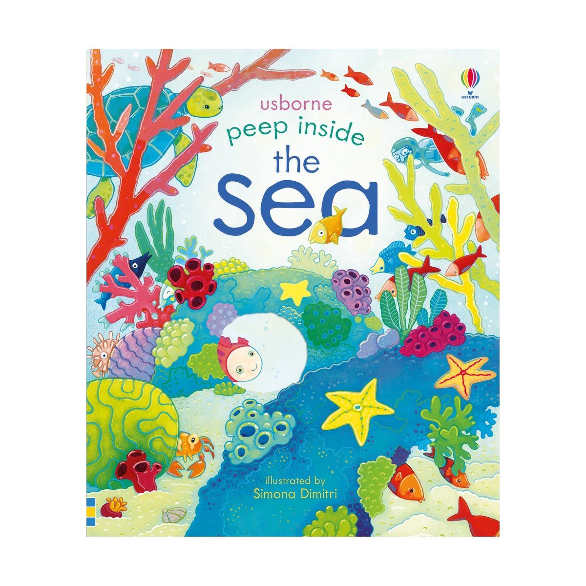 Peep Inside The Sea Illustrated by Simona Dimitri - Book