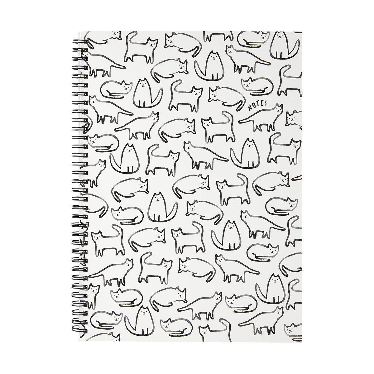 A4 Spiral Notebook - Cats