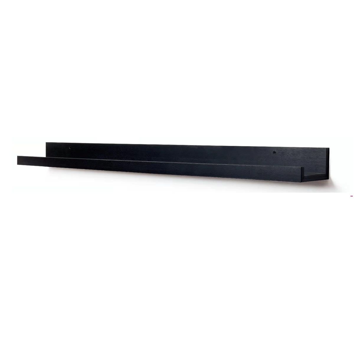 Large Black Picture Rail