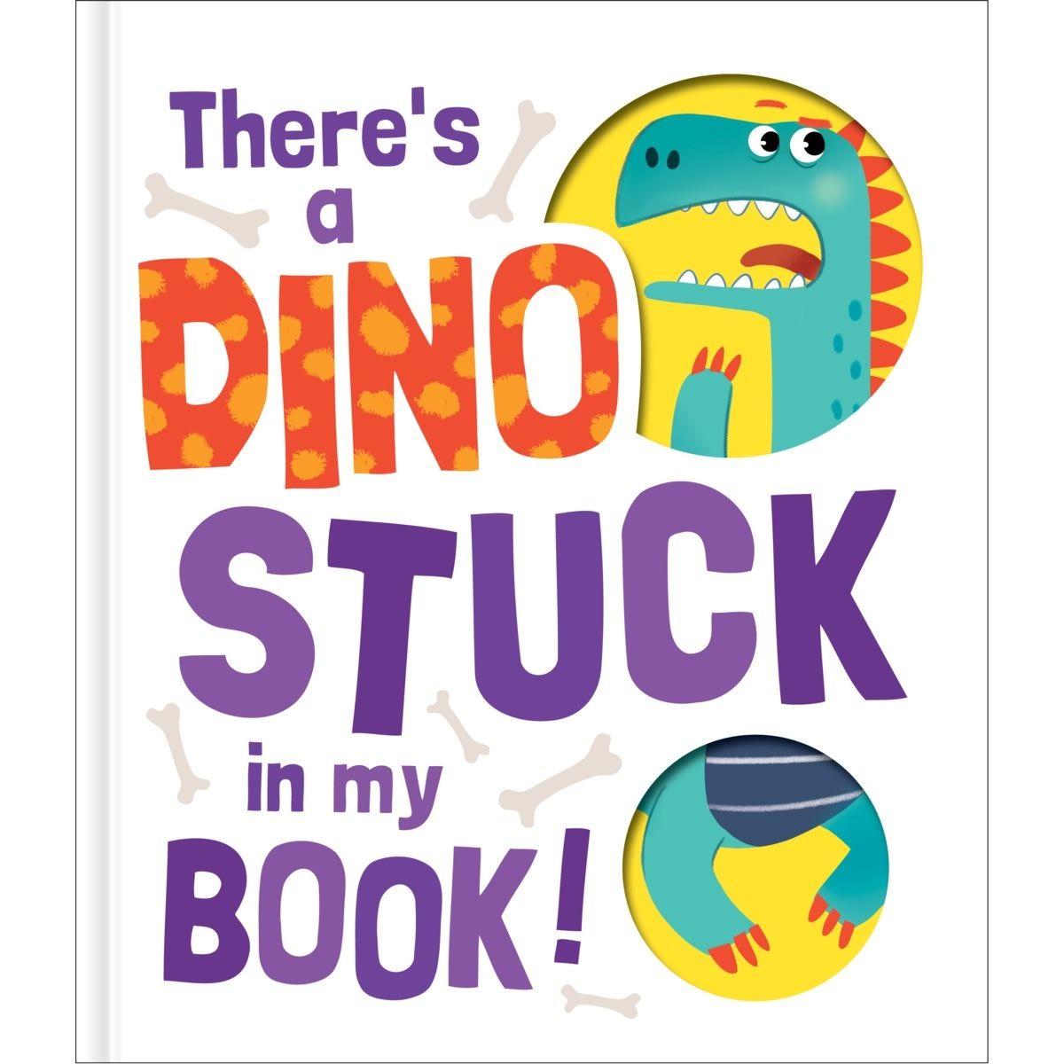 There's a Dino Stuck in My Book! - Book