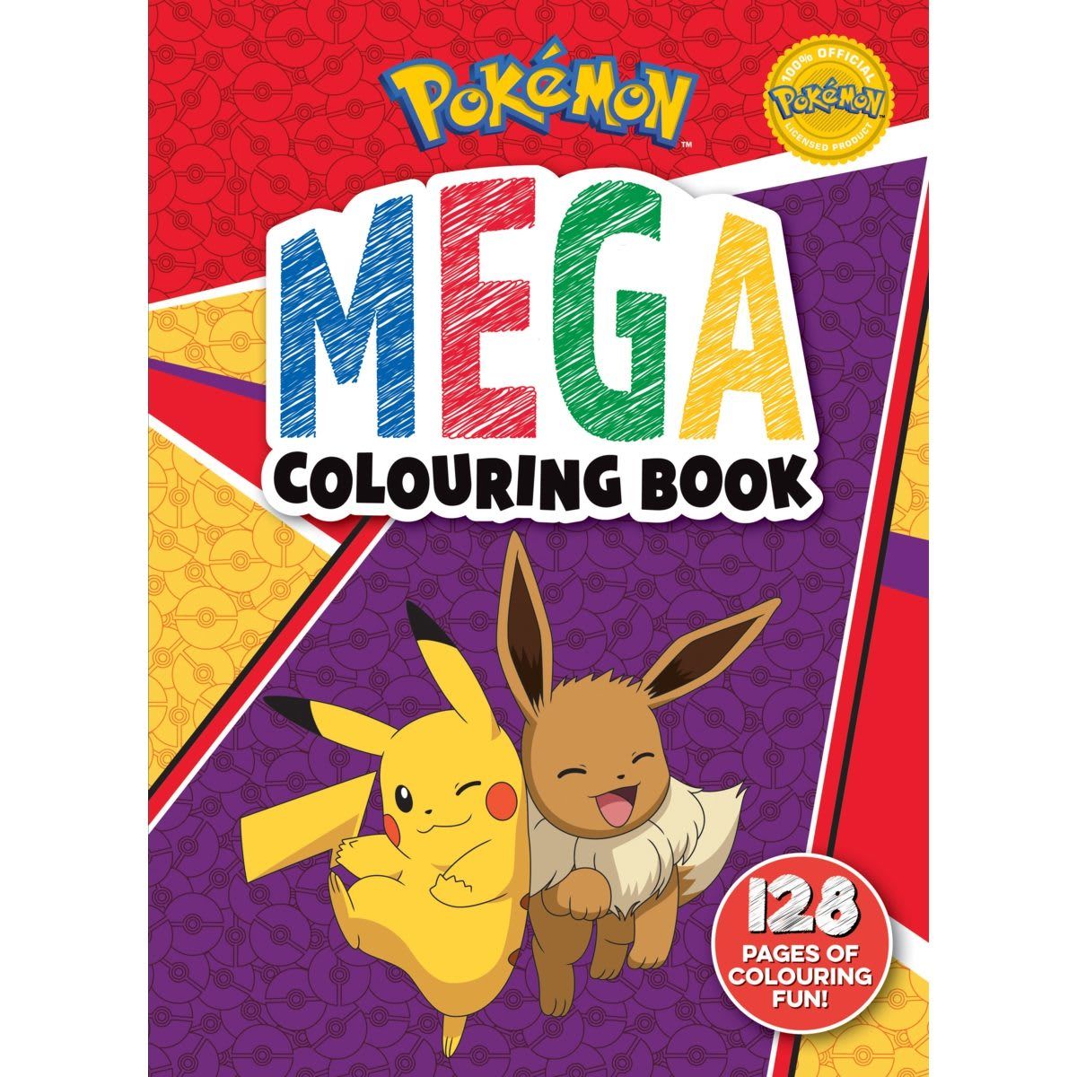 Pokemon Mega Colouring Book