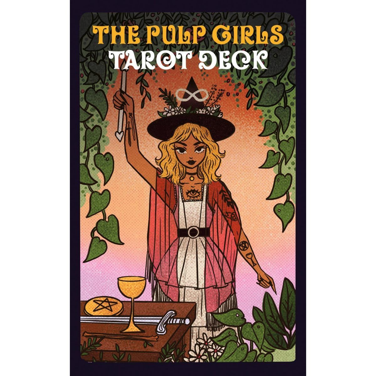The Pulp Girls Tarot Deck - Book