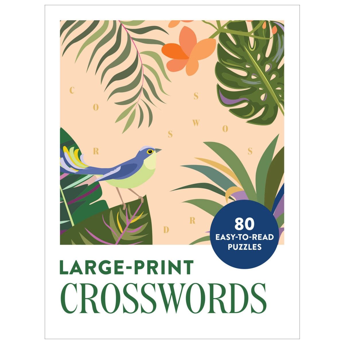 Large-Print Crosswords - Book