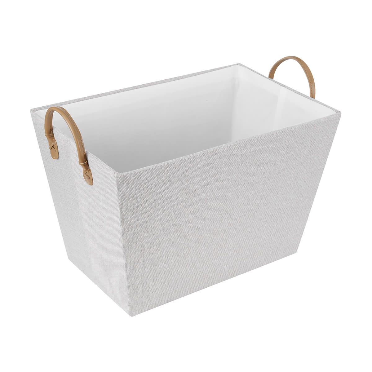 Tapered Basket with Lining