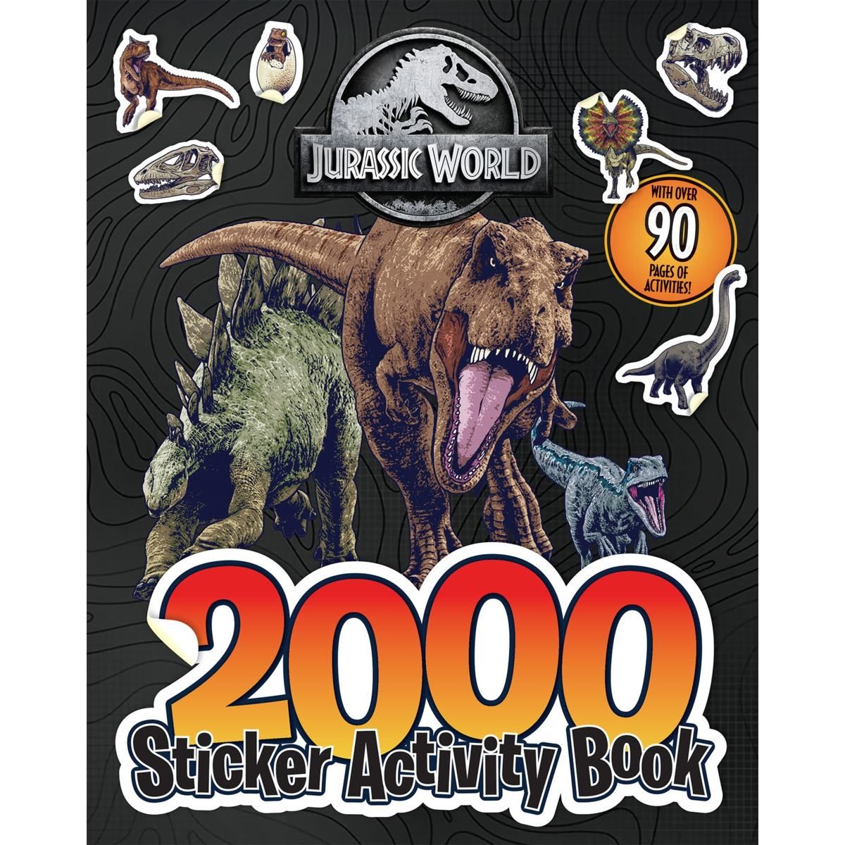 Jurassic World: 2000 Sticker Activity Book
