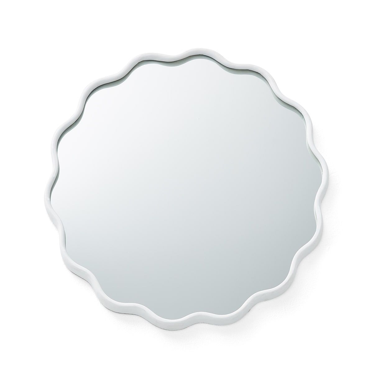 Scalloped Circular Mirror