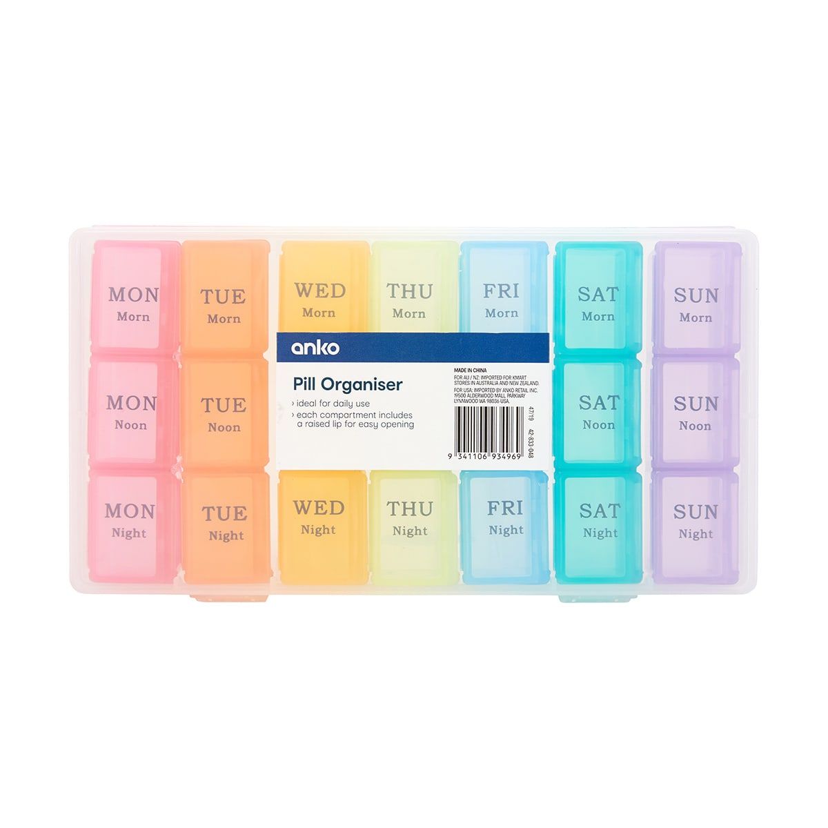 Pill Organiser