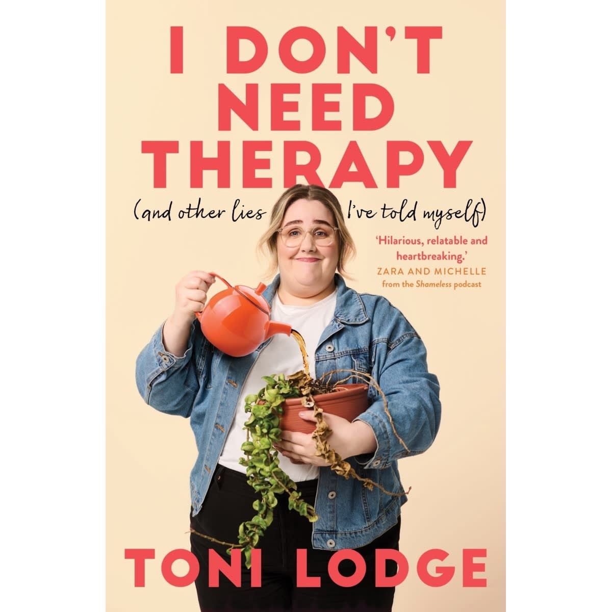 I Don't Need Therapy by Toni Lodge - Book