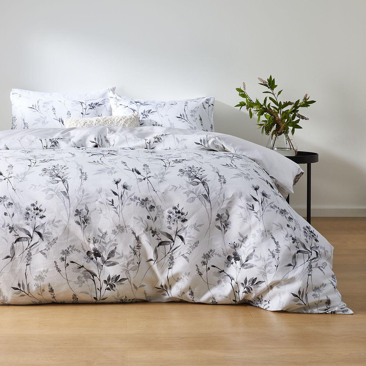 Fleur Cotton Quilt Cover Set - King Bed