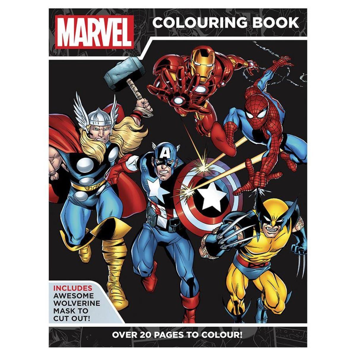 Marvel Colouring Book