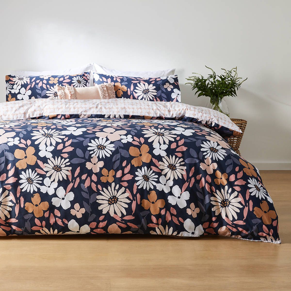 Sofia Reversible Quilt Cover Set - Single Bed