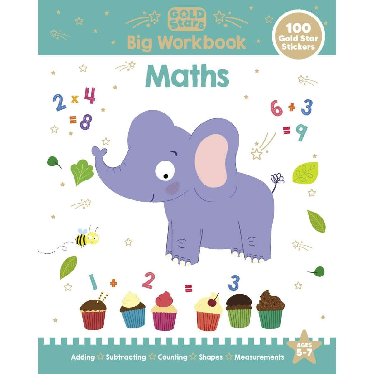 Gold Stars Big Workbook: Maths - Book