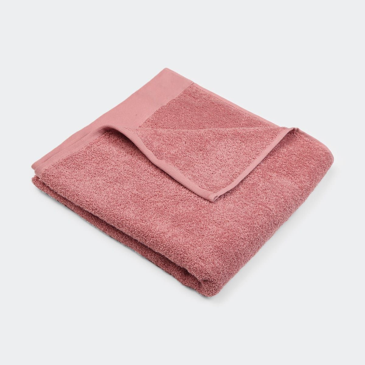 Malmo Cotton Bath Towel - Blush Pink