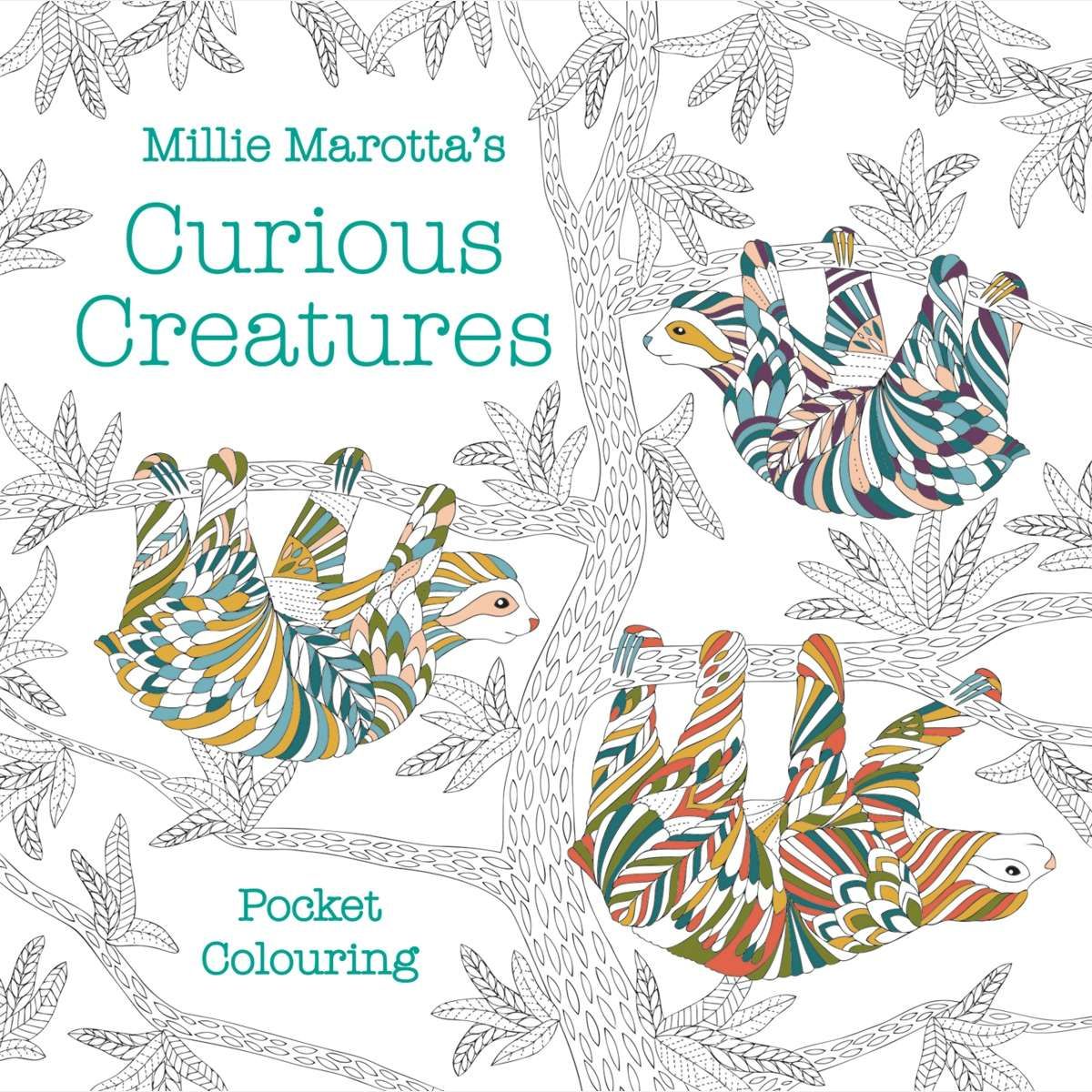 Curious Creatures Pocket Colouring by Millie Marotta - Book