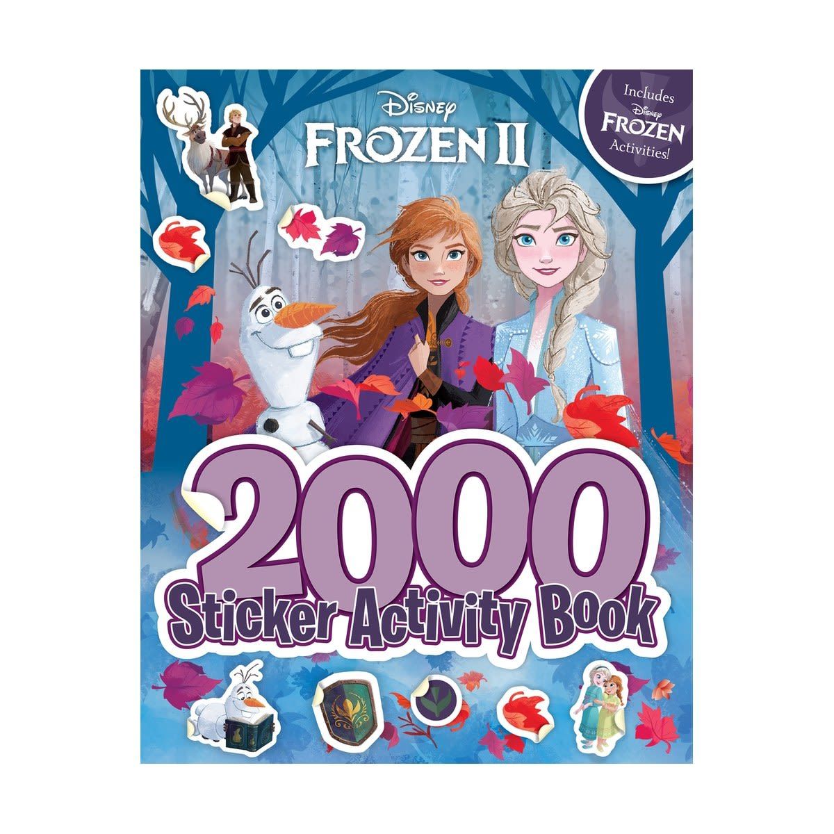 Disney Frozen II 2000 Sticker Activity Book