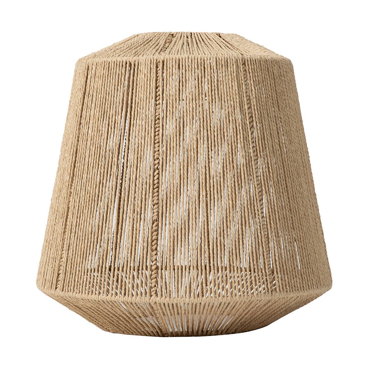 Woven Geo Clip On Pendant Shade