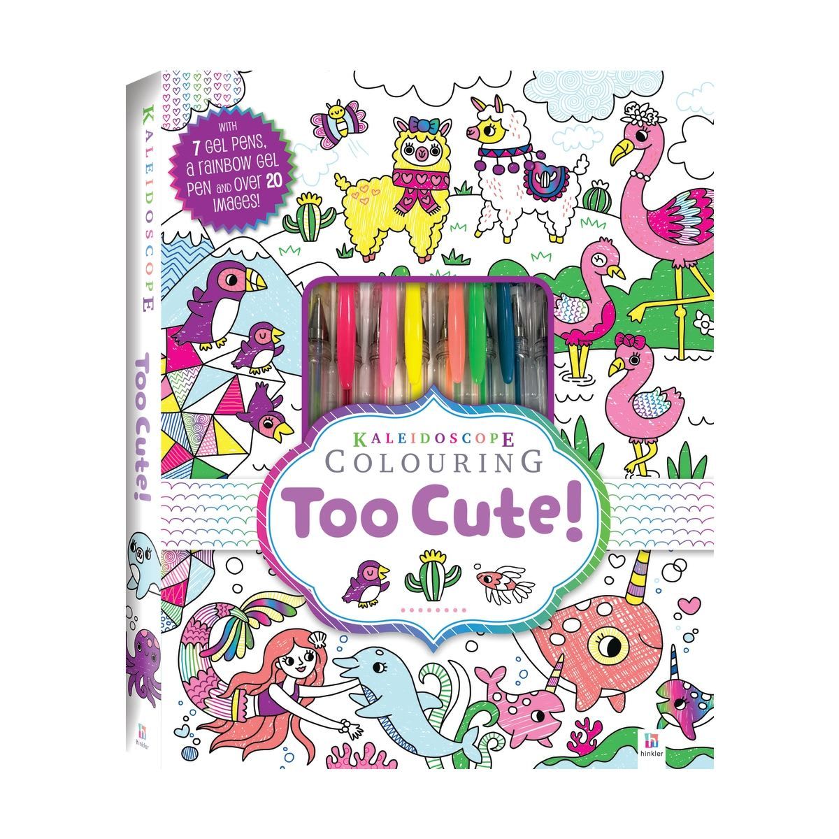 Kaleidoscope Colouring Too Cute! - Book