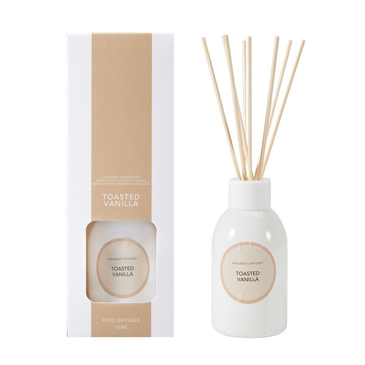 Toasted Vanilla Reed Diffuser 150ml