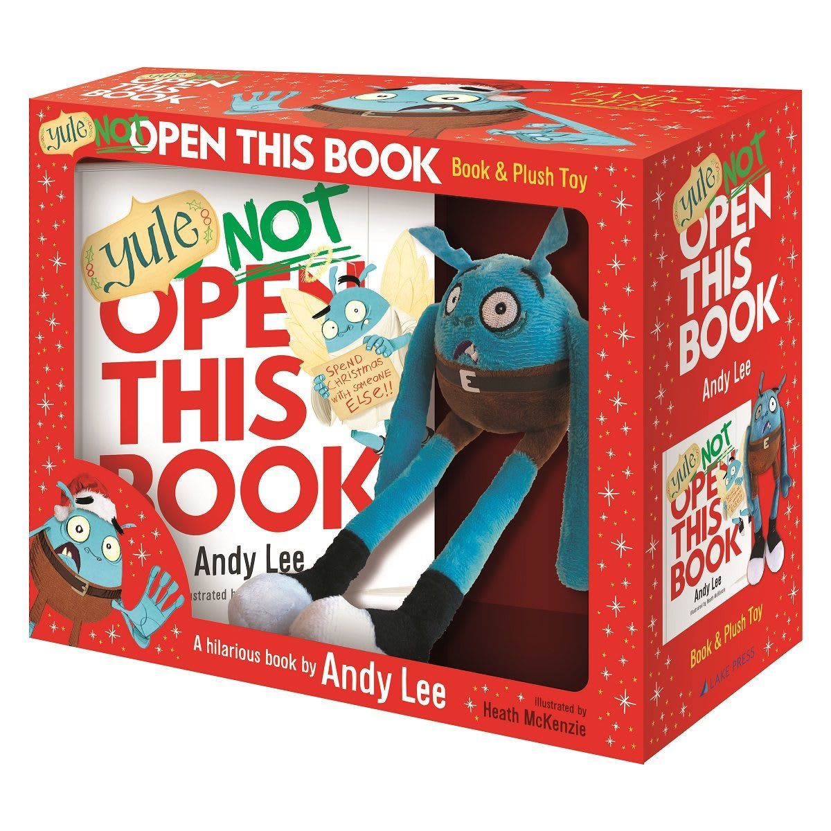 Yule Not Open This Book, Book and Plush by Andy Lee - Book