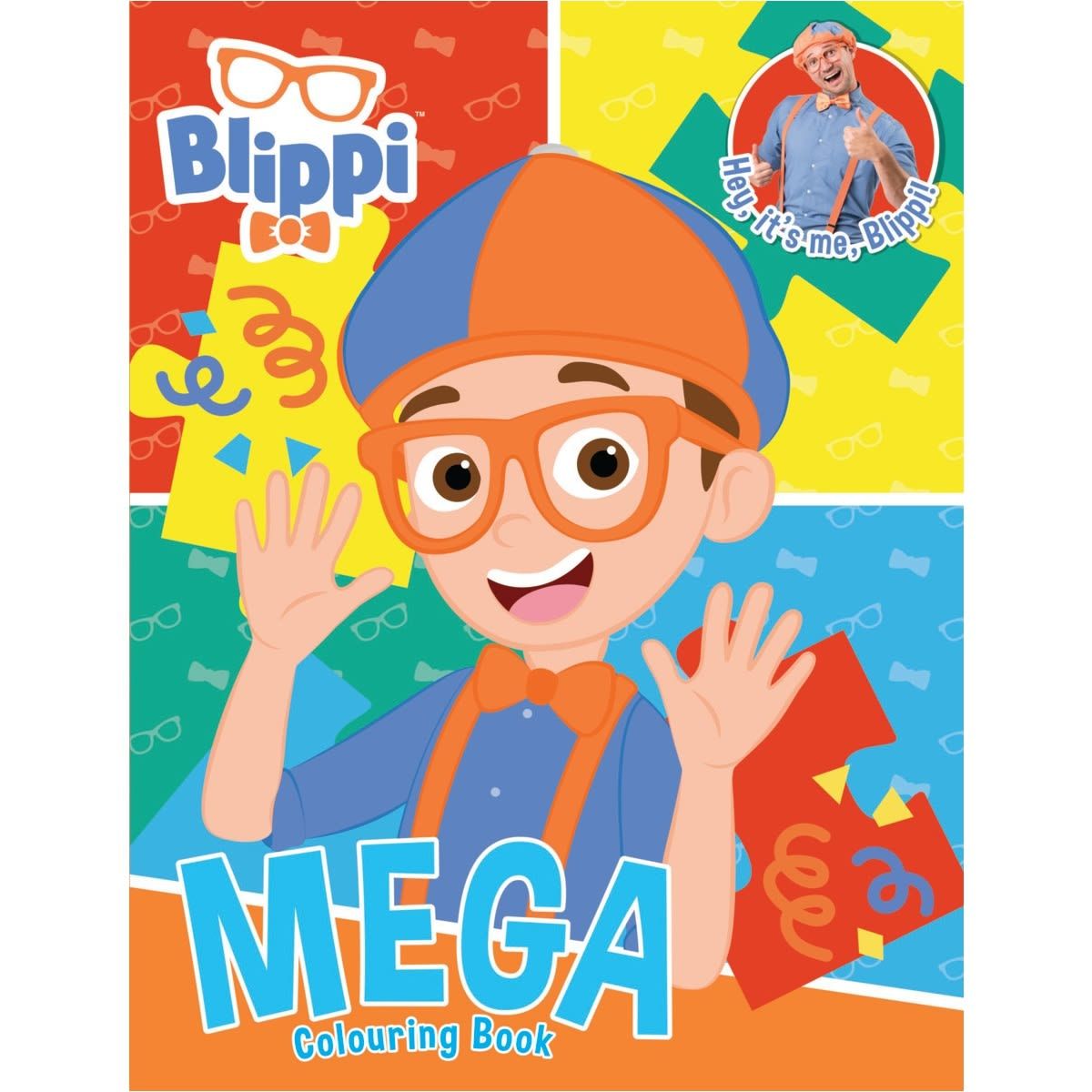 Blippi Mega Colouring Book