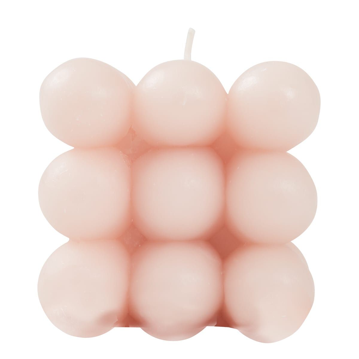 Pink Bubble Candle