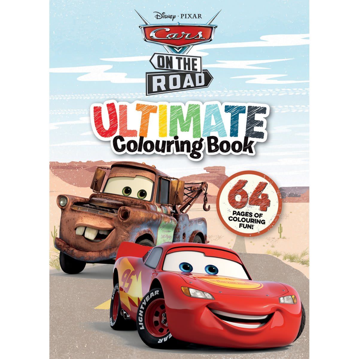 Disney Pixar Cars On The Road Ultimate Colouring Book
