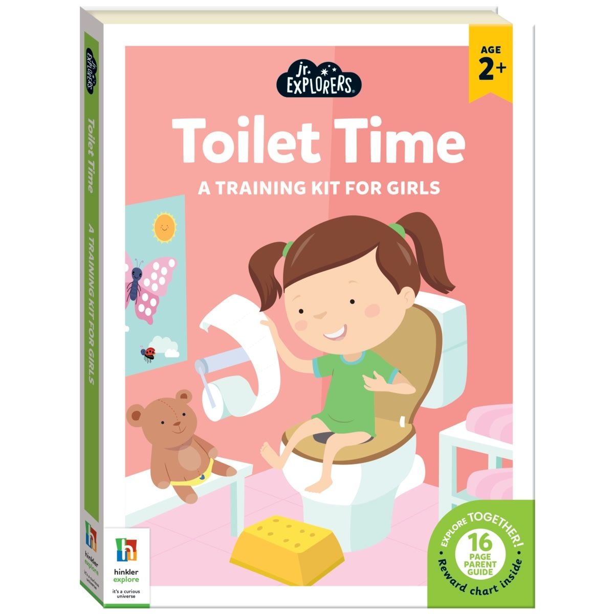 Jr. Explorers Toilet Time: A Training Kit for Girls - Book