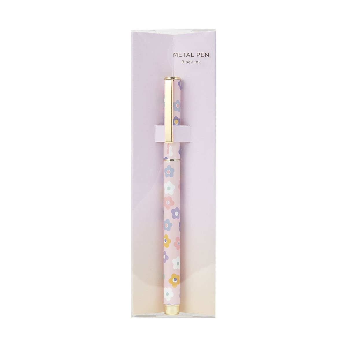 Metal Pen - Printed Floral