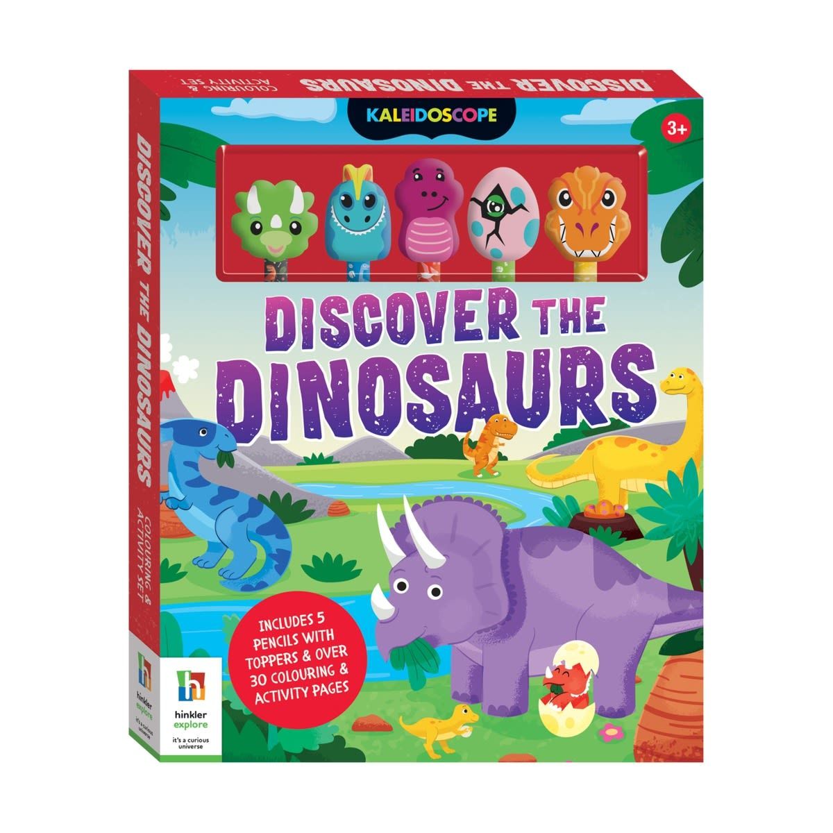 Kaleidoscope Discover the Dinosaurs Colouring & Activity Book