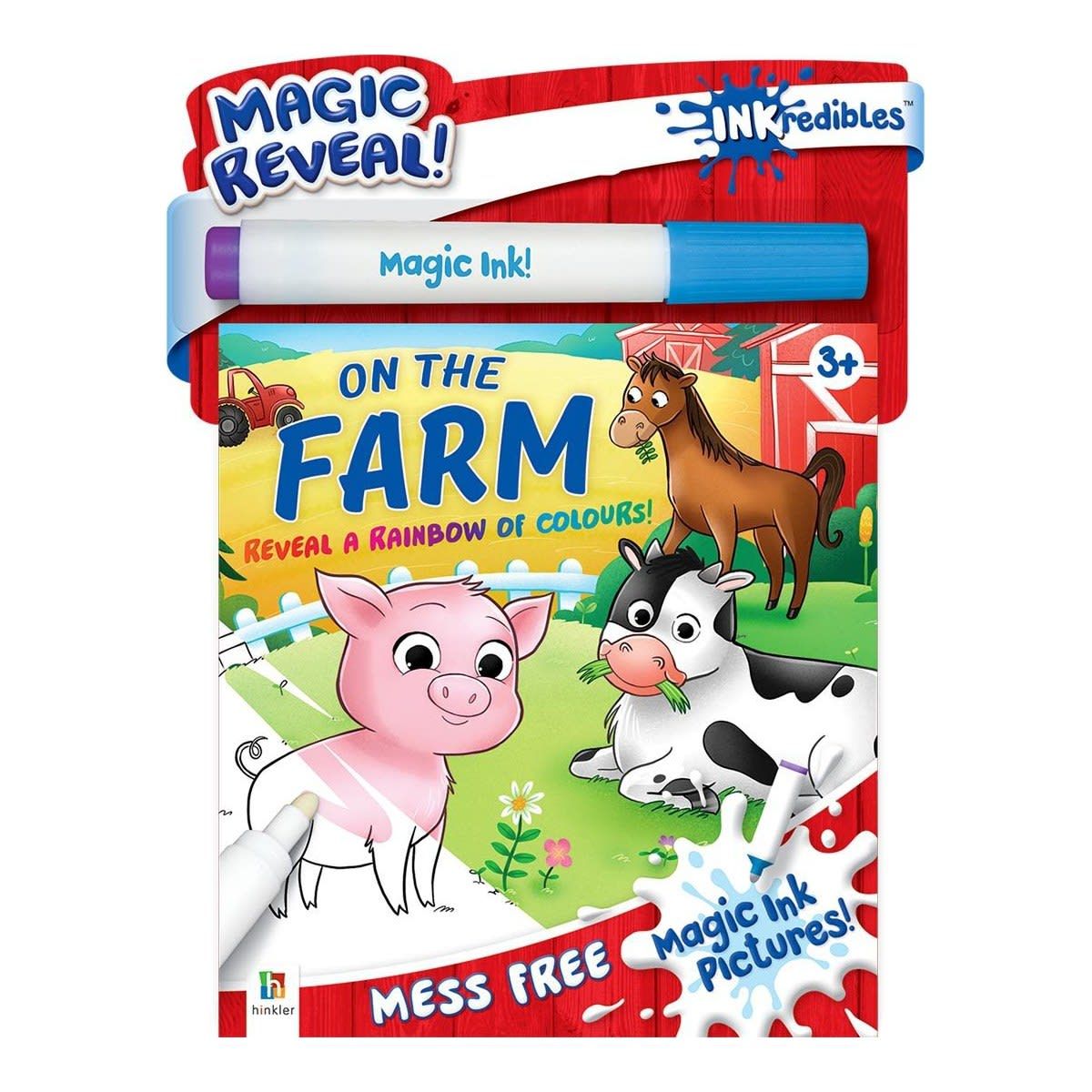 INKredibles Magic Ink Pictures: On the Farm Activity Book