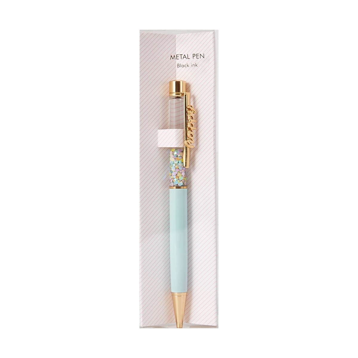 Metal Pen - Glitter Happy