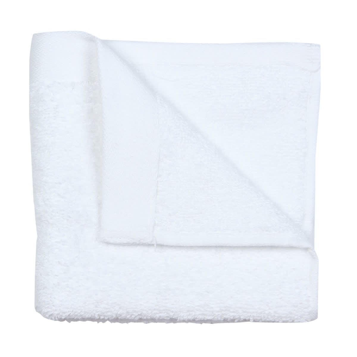 Malmo Cotton Face Washer - White