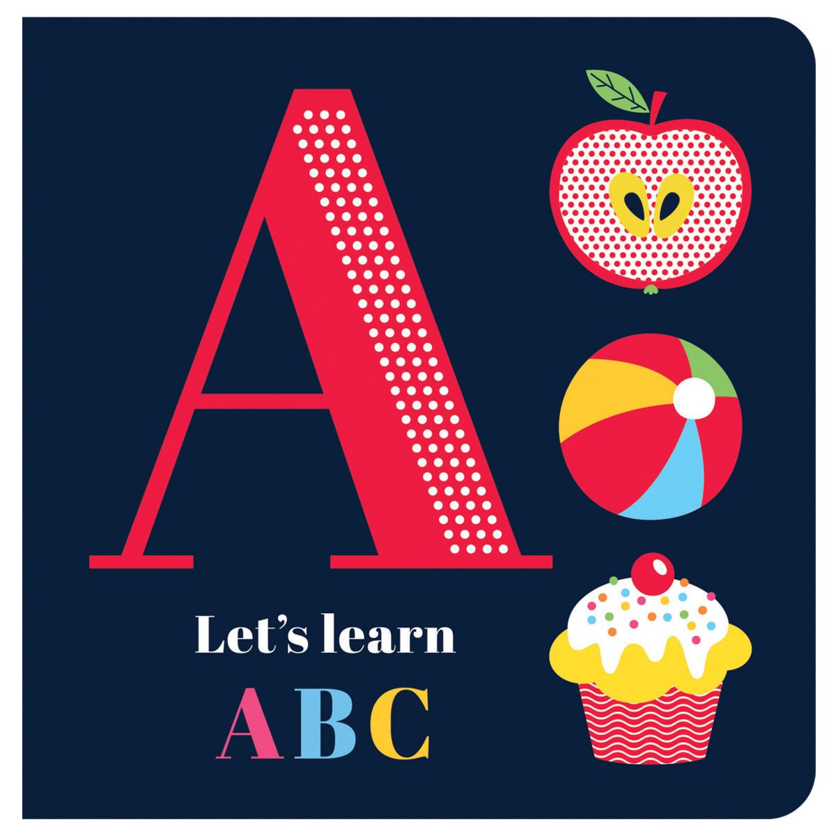 Let's Learn ABC - Chunky Foil Board Book